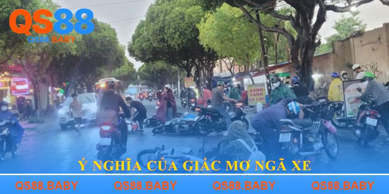 Ý nghĩa của giấc mơ ngã xe